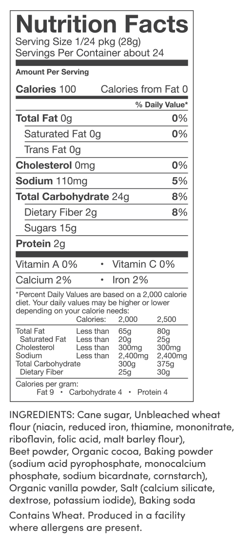 Original Vanilla Cake Mix  24oz